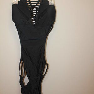 Black One Piece Swimsuit